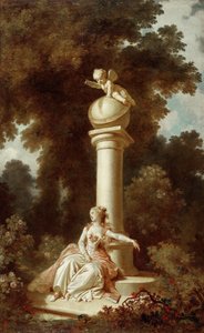 Reverie by Jean Honore Fragonard